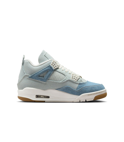 Air Jordan Womens 4 Retro - Worn Blue
