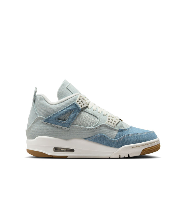 Air Jordan Womens 4 Retro - Worn Blue