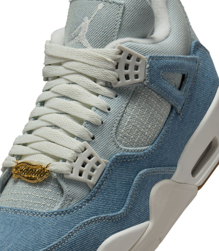 Air Jordan Womens 4 Retro - Worn Blue