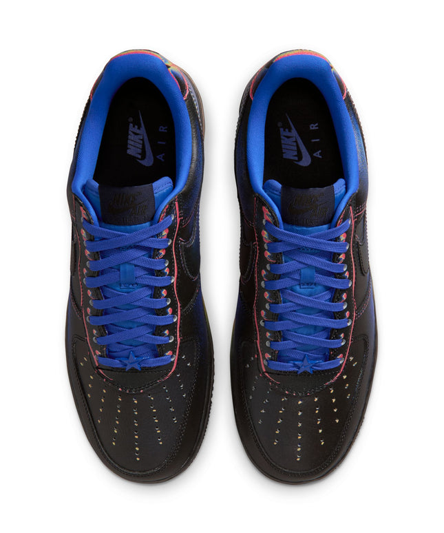 Nike Mens Air Force 1 Low Retro - Black/Racer Blue