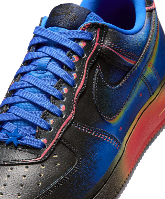 Nike Mens Air Force 1 Low Retro - Black/Racer Blue