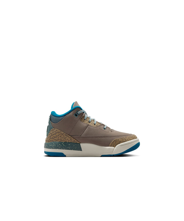 Air Jordan (PS) Retro 3 - Olive Grey