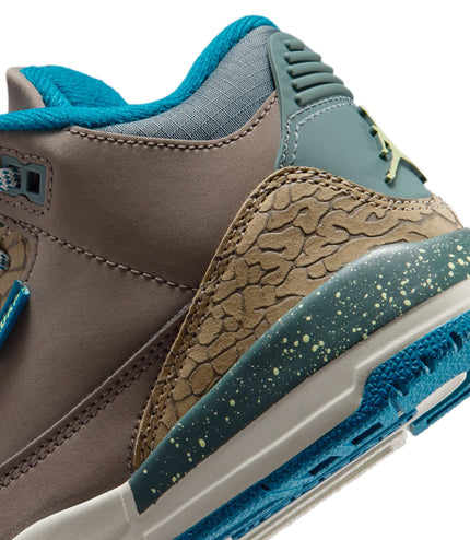 Air Jordan (PS) Retro 3 - Olive Grey