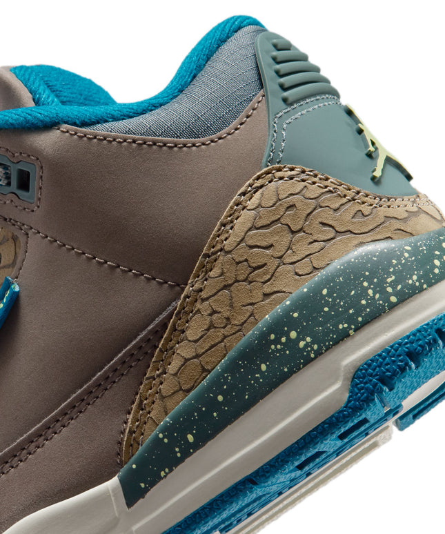 Air Jordan (PS) Retro 3 - Olive Grey