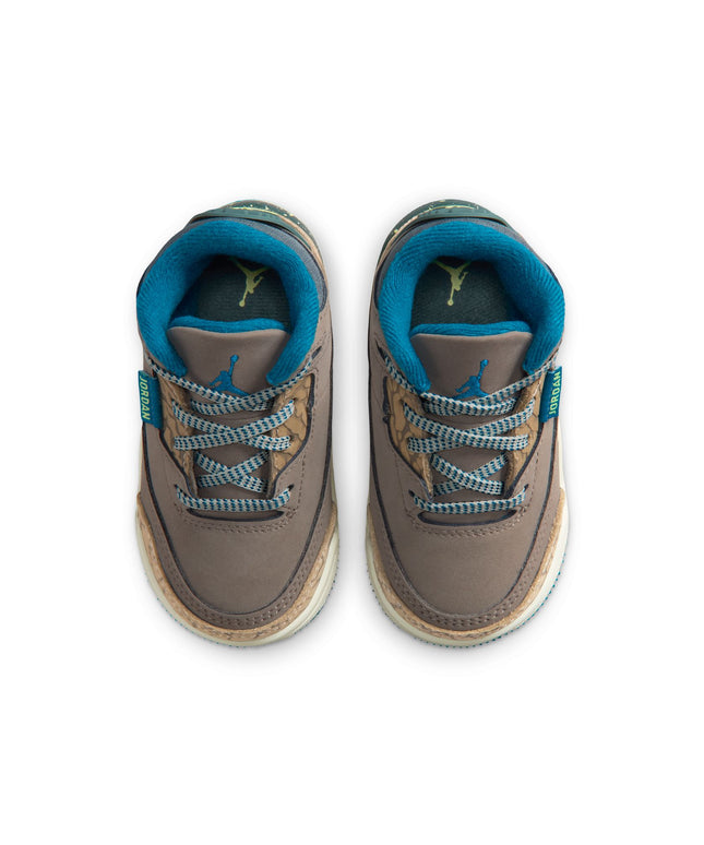 Air Jordan (TD) 3 Retro - Olive Grey