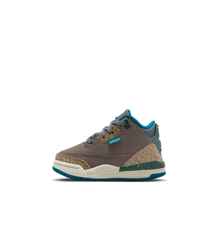 Air Jordan (TD) 3 Retro - Olive Grey