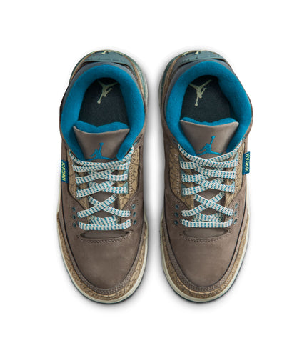Air Jordan Big Kids Retro 3 - Olive Grey