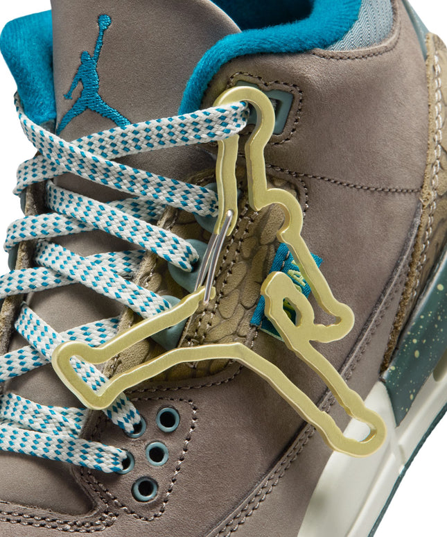 Air Jordan Big Kids Retro 3 - Olive Grey