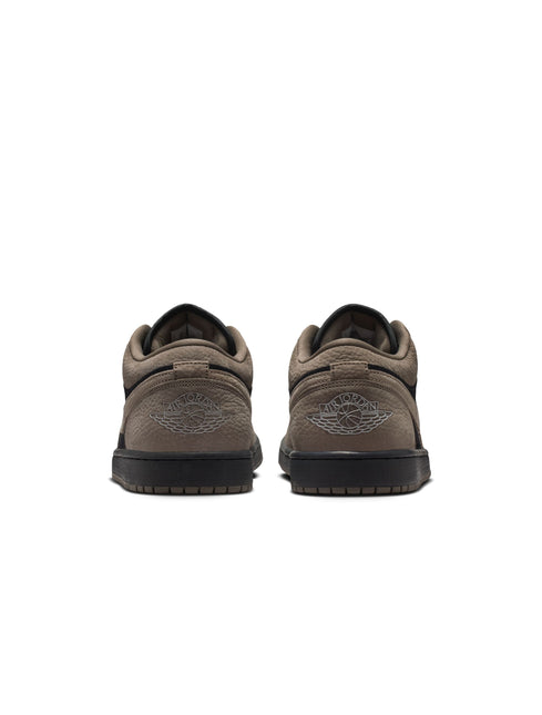 Air Jordan Mens 1 Low SE - Black/Olive Grey