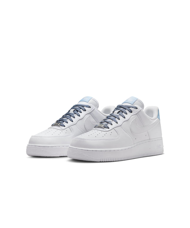 Nike Womens Air Force 1 '07 White/Light Armory Blue