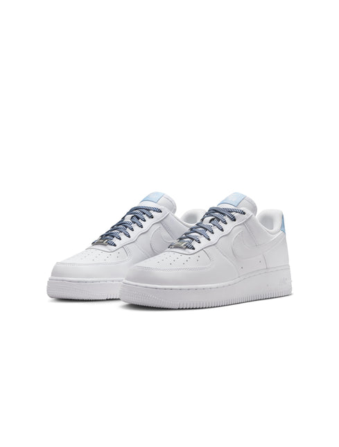 Nike Womens Air Force 1 '07 White/Light Armory Blue