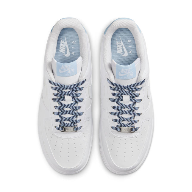 Nike Womens Air Force 1 '07 White/Light Armory Blue