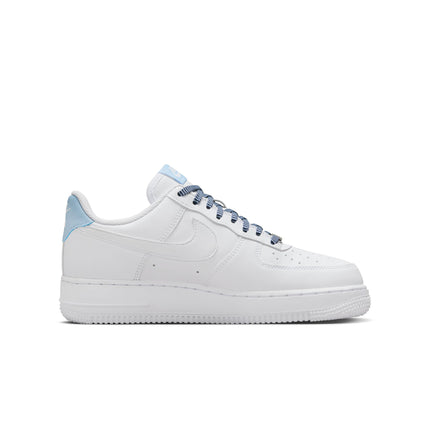 Nike Womens Air Force 1 '07 White/Light Armory Blue