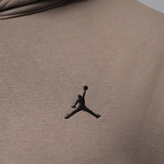 Air Jordan Mens Brooklyn Fleece Pullover Hoodie - Olive Grey