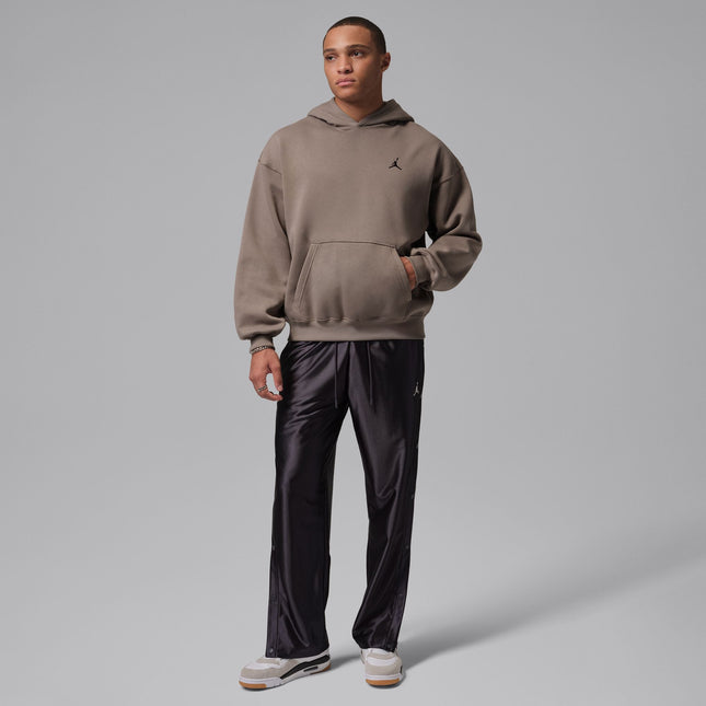 Air Jordan Mens Brooklyn Fleece Pullover Hoodie - Olive Grey