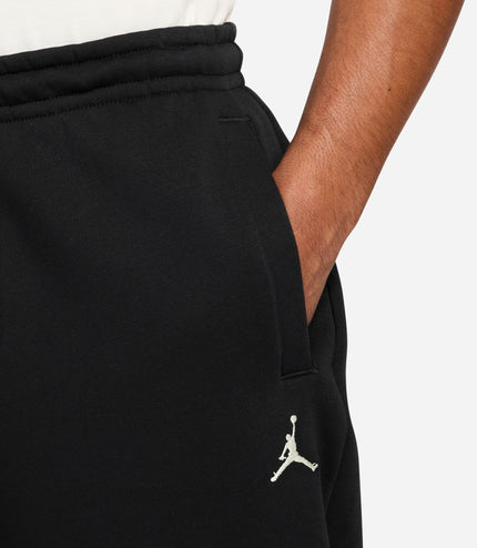 Air Jordan Mens Oversized Open-Hem Sweatpants -  Black