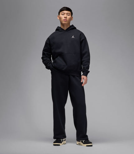 Air Jordan Mens Oversized Open-Hem Sweatpants -  Black