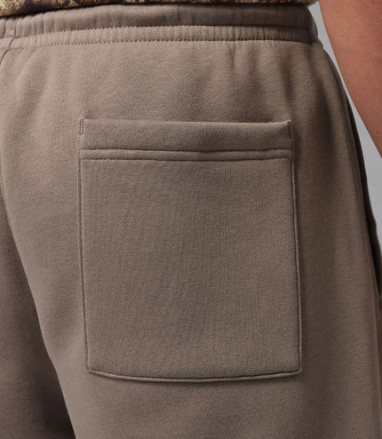 Air Jordan Mens Oversized Open Hem Sweatpants - Olive Grey