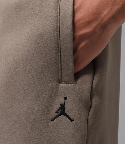 Air Jordan Mens Oversized Open Hem Sweatpants - Olive Grey