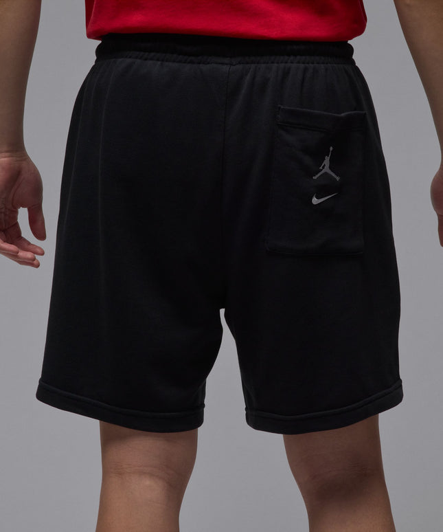 Air Jordan Mens MVP French Terry Shorts - Black