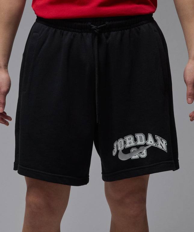 Air Jordan Mens MVP French Terry Shorts - Black