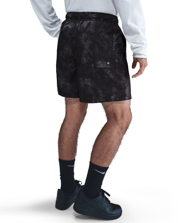 Nike Mens Club Woven Shorts - Black/White