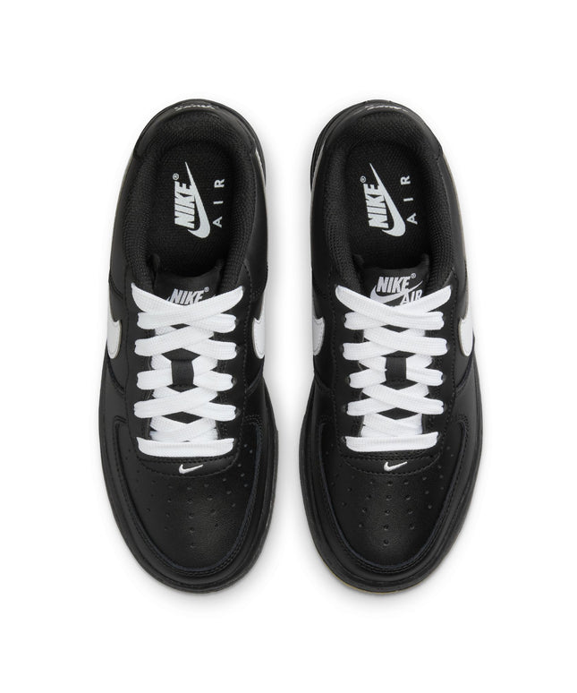 Nike Big Kids Air Force 1 Low - Black/Gum