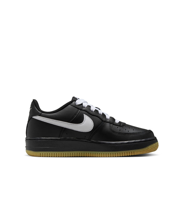 Nike Big Kids Air Force 1 Low - Black/Gum