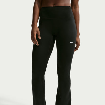 Nike Womens One Flared Leggings - Black
