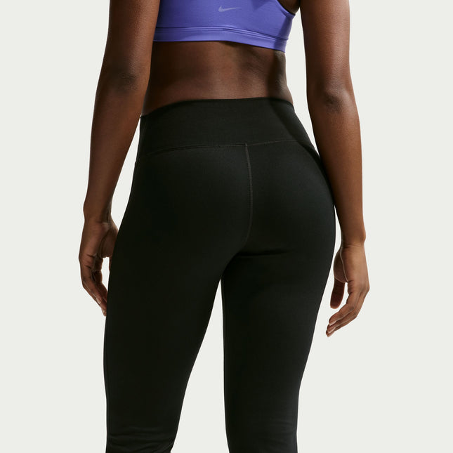 Nike Womens One Flared Leggings - Black