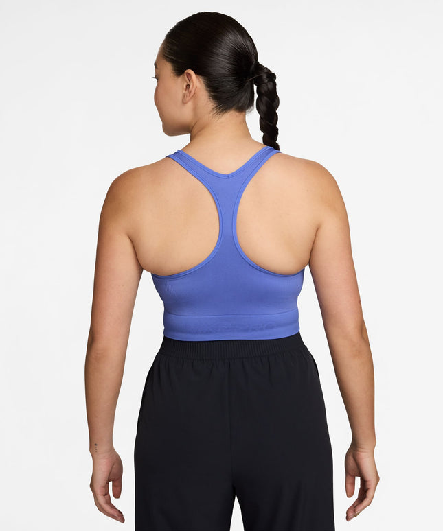 Nike Womens Pro Cropped Seamless Tank Top - Violet