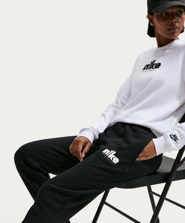 Nike Womens Mid-Rise Pants - Black