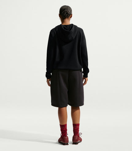 Nike Womens Fleece Graphic Pullover Hoodie - Black