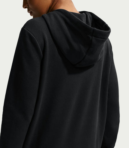 Nike Womens Fleece Graphic Pullover Hoodie - Black