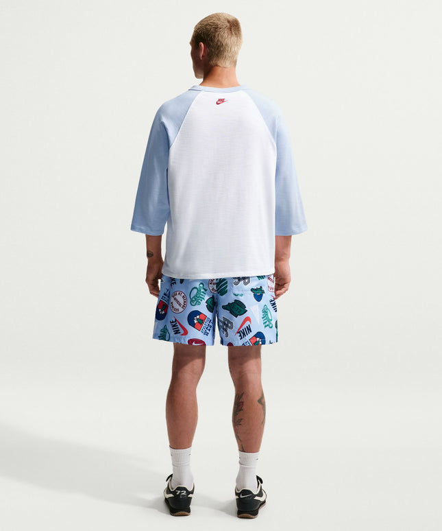 Nike Mens Sportwear Club Woven Flow Shorts - Hydrogen Blue