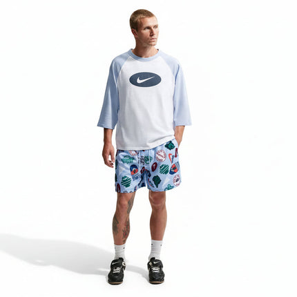 Nike Mens Sportwear Club Woven Flow Shorts - Hydrogen Blue