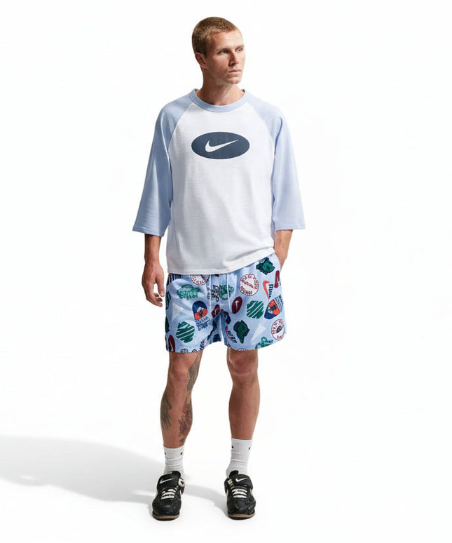 Nike Mens Sportwear Club Woven Flow Shorts - Hydrogen Blue
