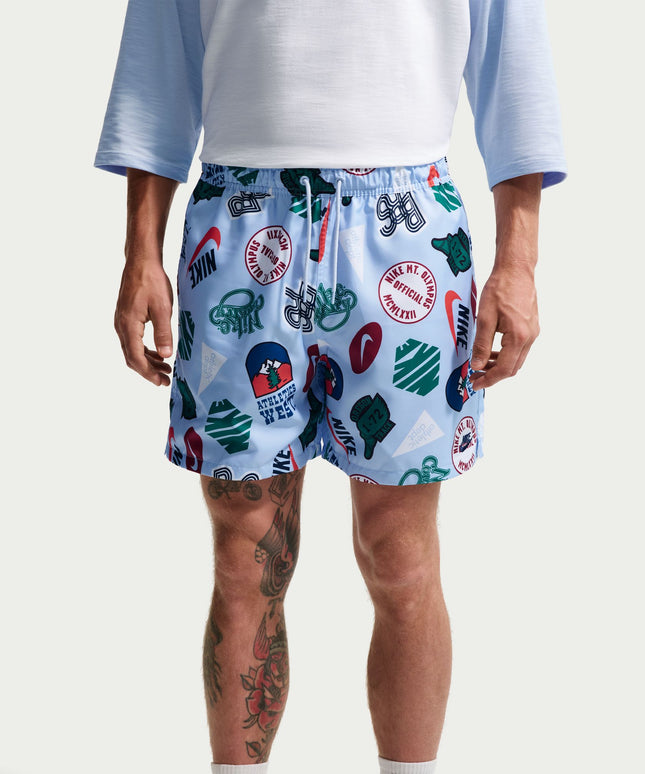 Nike Mens Sportwear Club Woven Flow Shorts - Hydrogen Blue