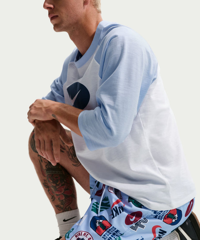 Nike Mens Sportwear Club Woven Flow Shorts - Hydrogen Blue