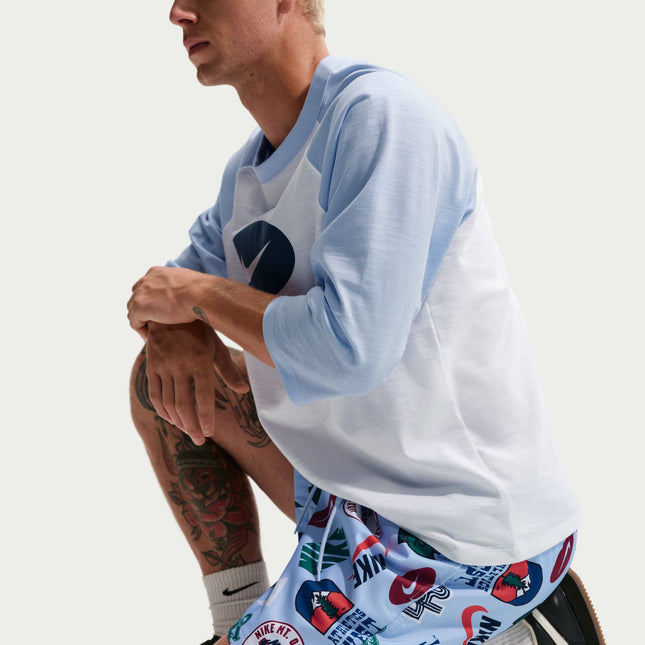 Nike Mens Sportwear Club Woven Flow Shorts - Hydrogen Blue