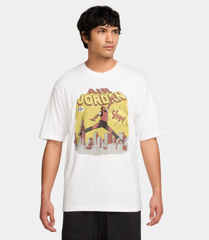 Air Jordan Mens Comic Tee - White