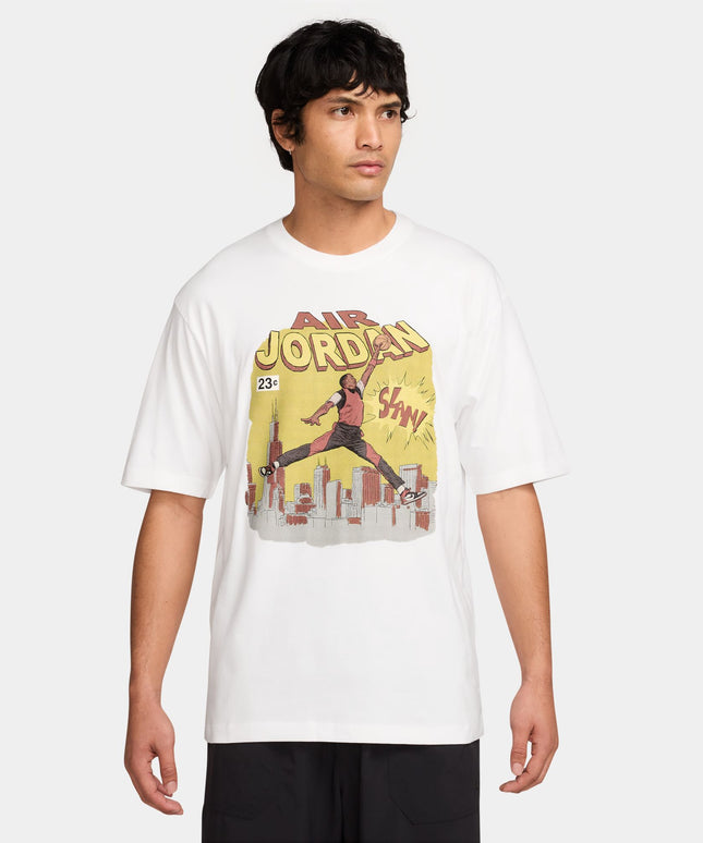 Air Jordan Mens Comic Tee - White