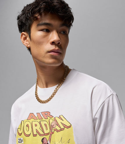 Air Jordan Mens Comic Tee - White