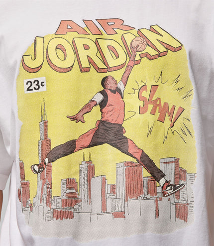 Air Jordan Mens Comic Tee - White