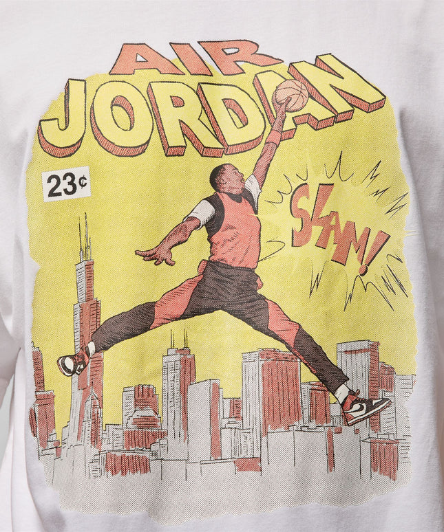 Air Jordan Mens Comic Tee - White