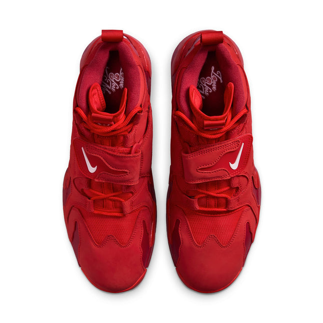 Nike Air DT Max '96 para hombre, color rojo universitario/blanco-rojo aplastado