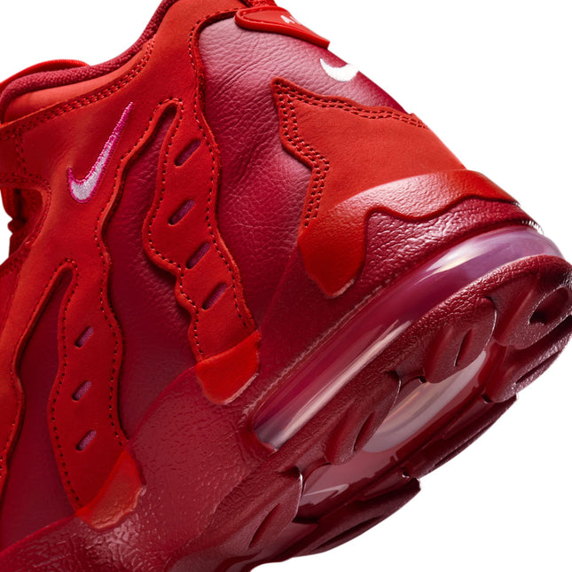Nike Air DT Max '96 para hombre, color rojo universitario/blanco-rojo aplastado