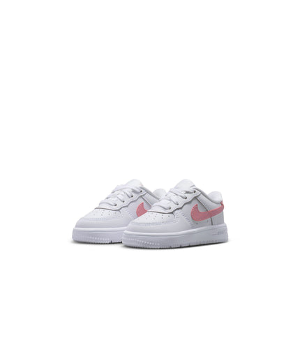 Nike (TD) Force 1 Low - White/Soft Pink