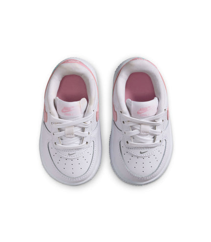 Nike (TD) Force 1 Low - White/Soft Pink