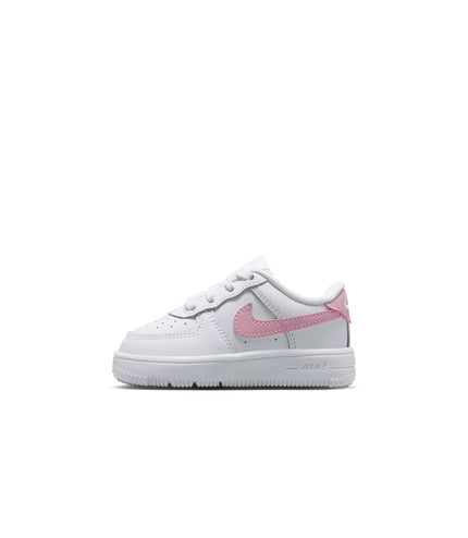 Nike (TD) Force 1 Low - White/Soft Pink